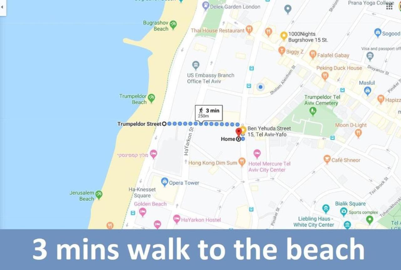 Studios By The Beach Tel Awiw Zewnętrze zdjęcie